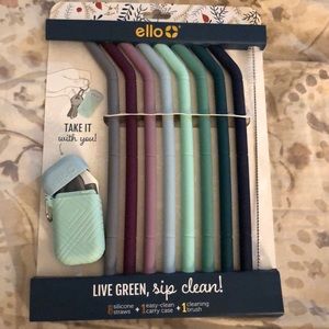 Ello reusable straws